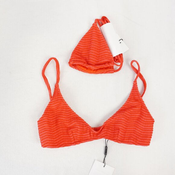 NWT Triangl Maia Bikini Top/Bottom and Vinca Bikini Top Set in Mato Red Size S - Picture 3 of 12
